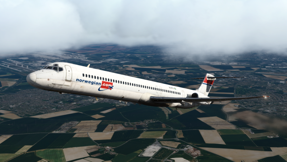 Virtual Norwegian McDonnell Douglas MD83 (historic)